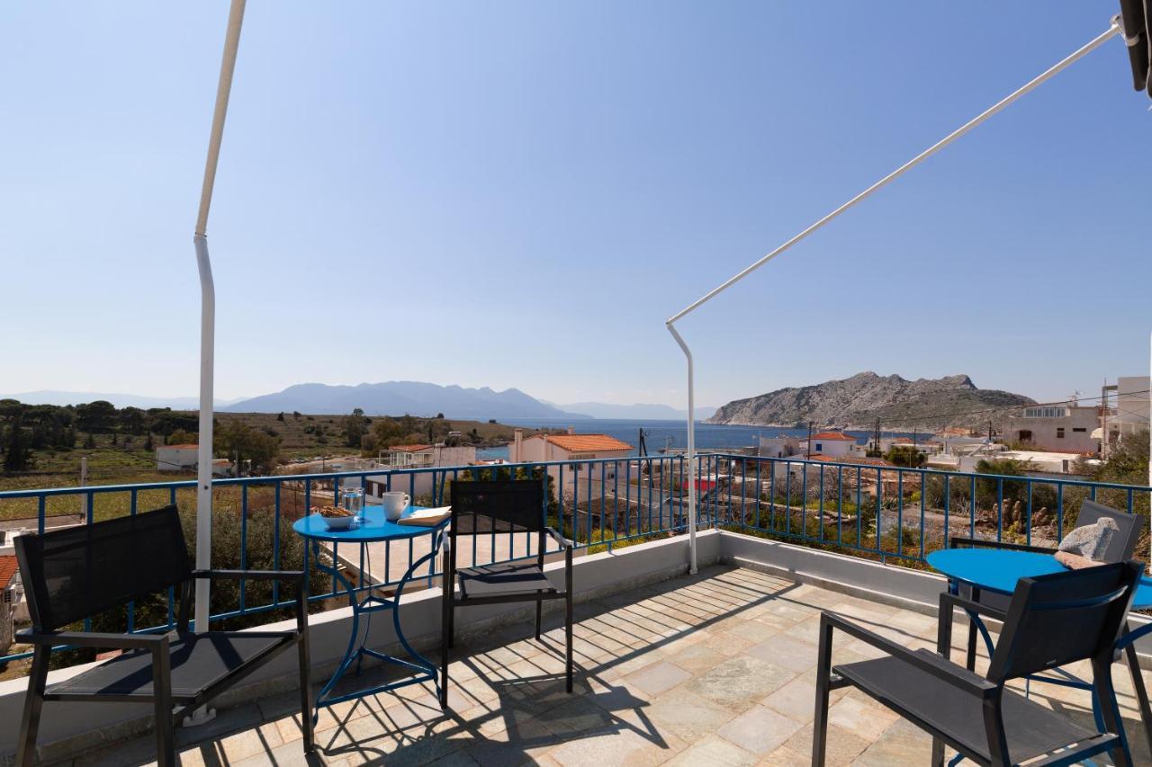 Villa Aeginia 1- Breathtaking Sea View House In Perdika Extérieur photo