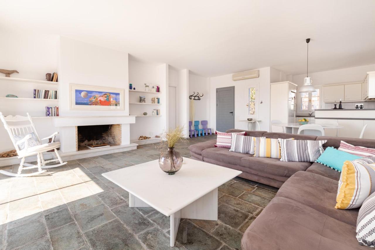 Villa Aeginia 1- Breathtaking Sea View House In Perdika Extérieur photo