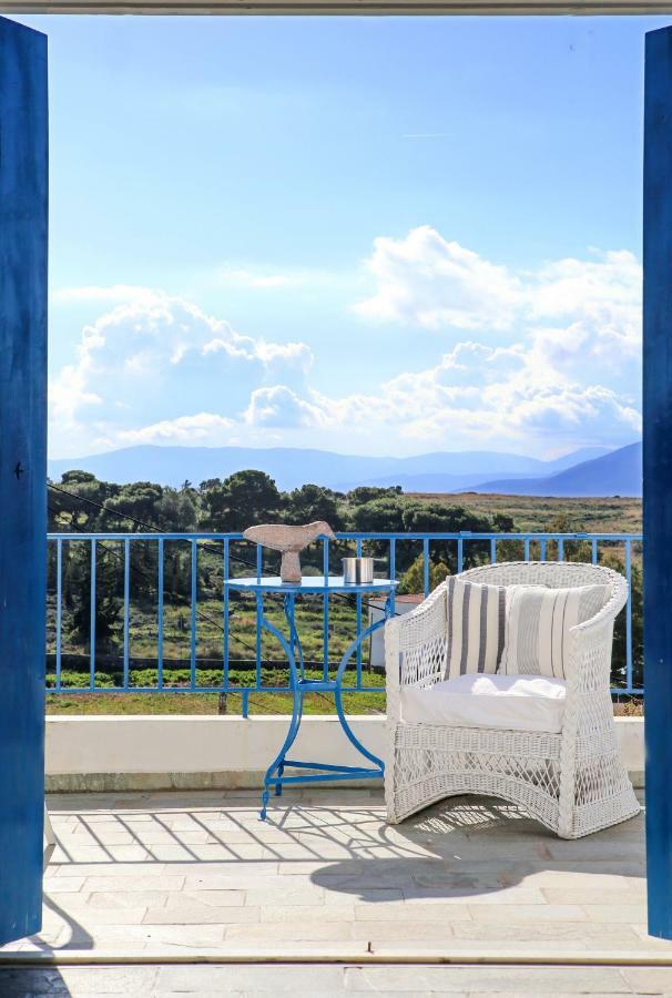 Villa Aeginia 1- Breathtaking Sea View House In Perdika Extérieur photo